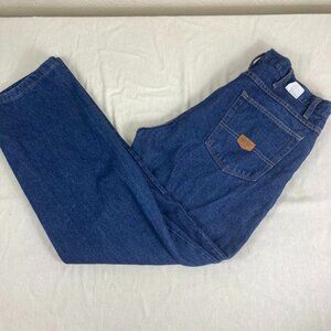 Genuine Red Kap Men’s Blue Denim Jeans 36x32 Workwear Made in Mexico